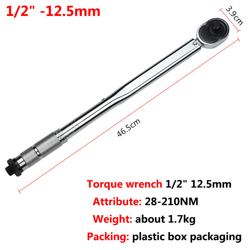 Drehmomentschlüssel 1/2 Zoll bis 210 Nm