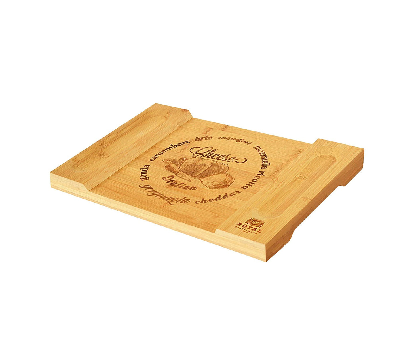 Edle Servierplatte aus Holz