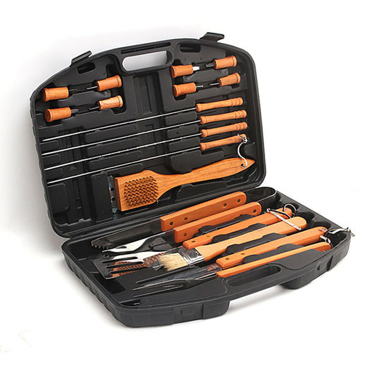 Grillwerkzeug mit Holzgriff