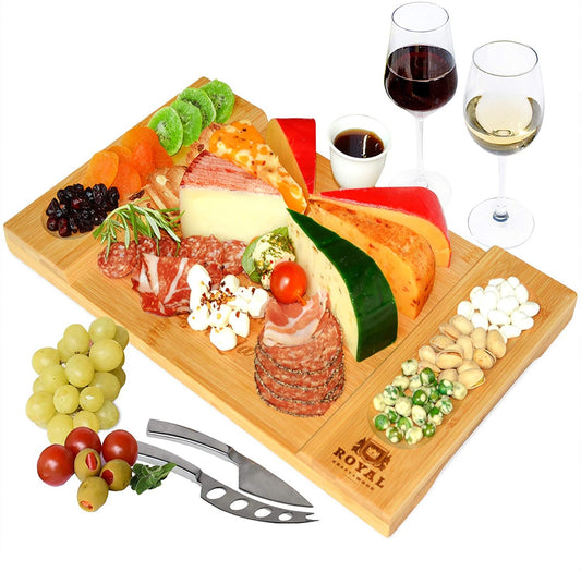 Edle Servierplatte aus Holz